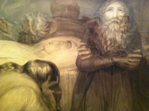 Death of Ezekiel's wife