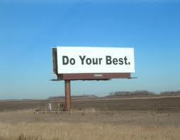 do your best