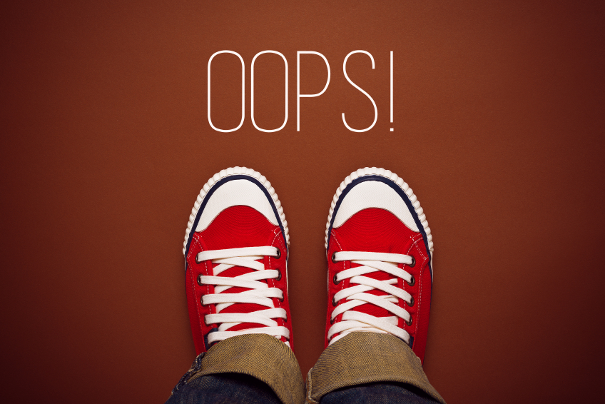 Oops, Young Person Made a Mistake