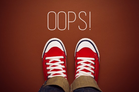 Oops, Young Person Made a Mistake