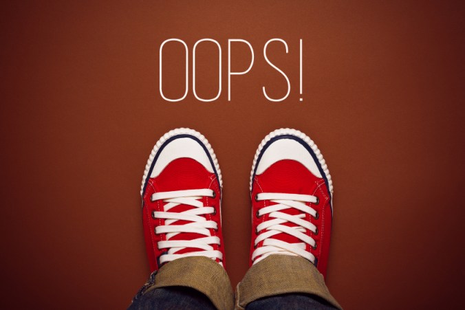 Oops, Young Person Made a Mistake